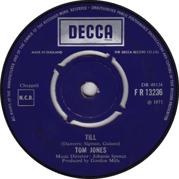 Album Cover Art for Till