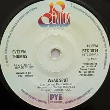 Album Cover Art for Weak Spot