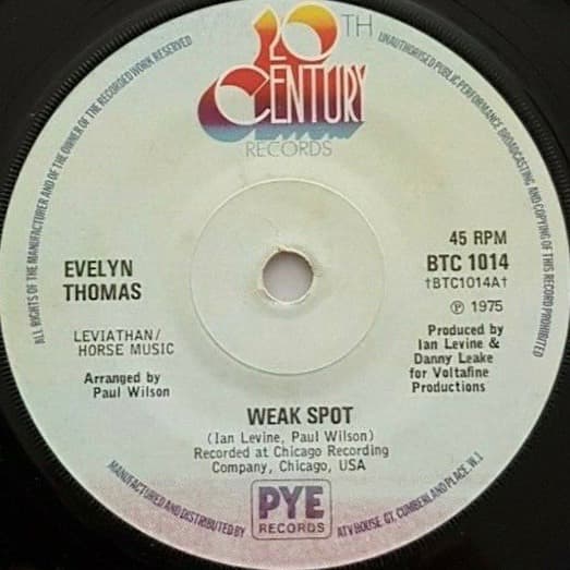 Album Cover Art for Weak Spot