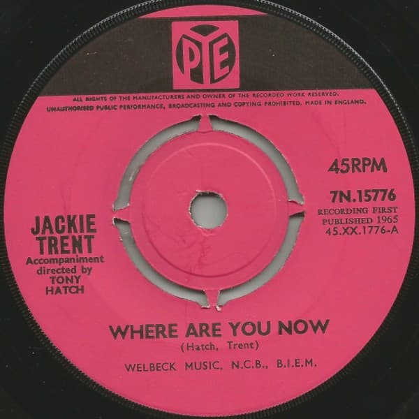 Album Cover Art for Where Are You Now