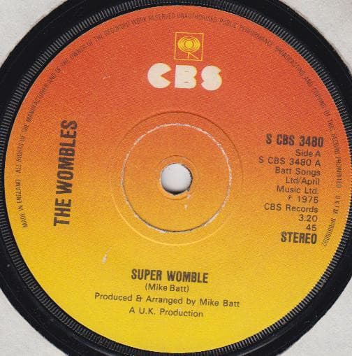 Album Cover Art for Super Womble