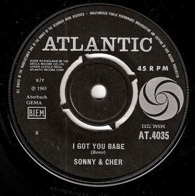 Album Cover Art for I Got You Babe