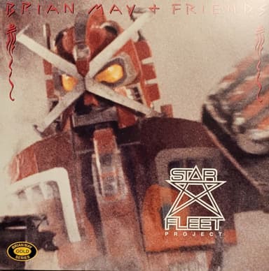 Album Cover Art for Star Fleet Project