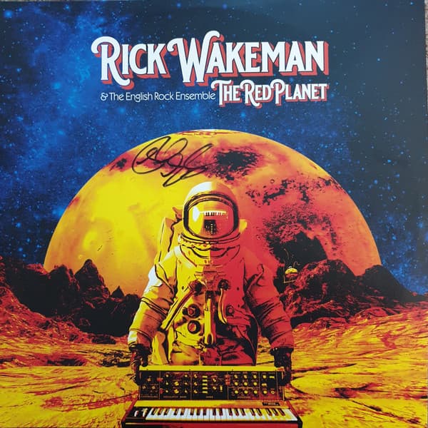 Album Cover Art for The Red Planet