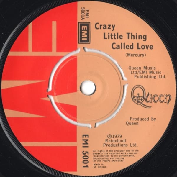 Album Cover Art for Crazy Little Thing Called Love