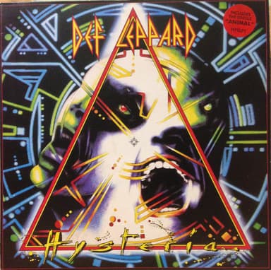 Album Cover Art for Hysteria