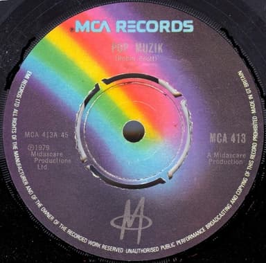 Album Cover Art for Pop Muzik