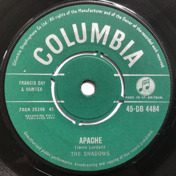 Album Cover Art for Apache
