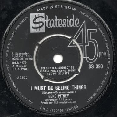 Album Cover Art for I Must Be Seeing Things