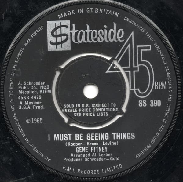 Album Cover Art for I Must Be Seeing Things