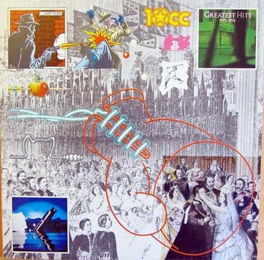 Album Cover Art for Greatest Hits 1972-1978
