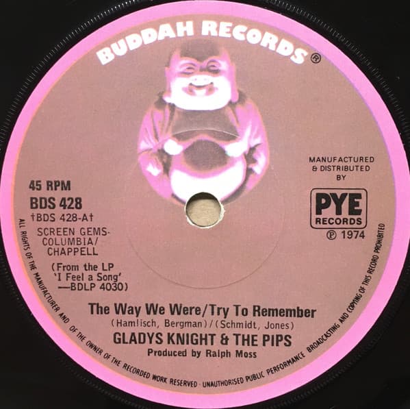 Album Cover Art for The Way We Were / Try To Remember