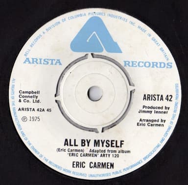 Album Cover Art for All By Myself