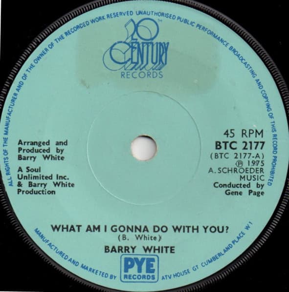 Album Cover Art for What Am I Gonna Do With You?