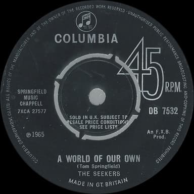 Album Cover Art for A World Of Our Own