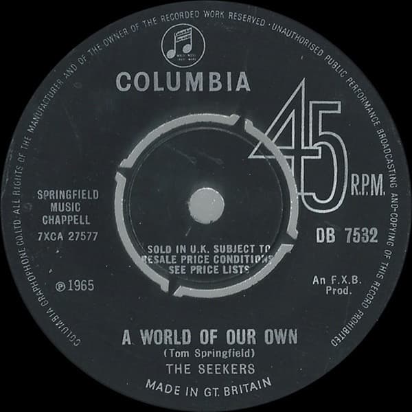 Album Cover Art for A World Of Our Own