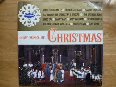 Album Cover Art for Goodyear Present Great Songs Of Christmas