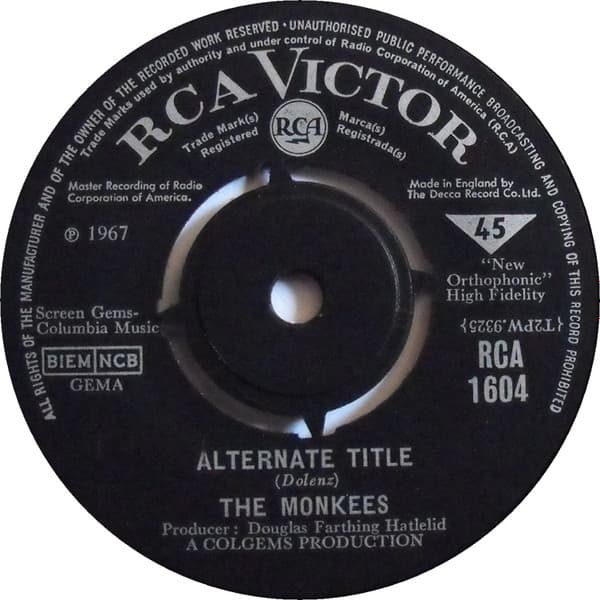 Album Cover Art for Alternate Title