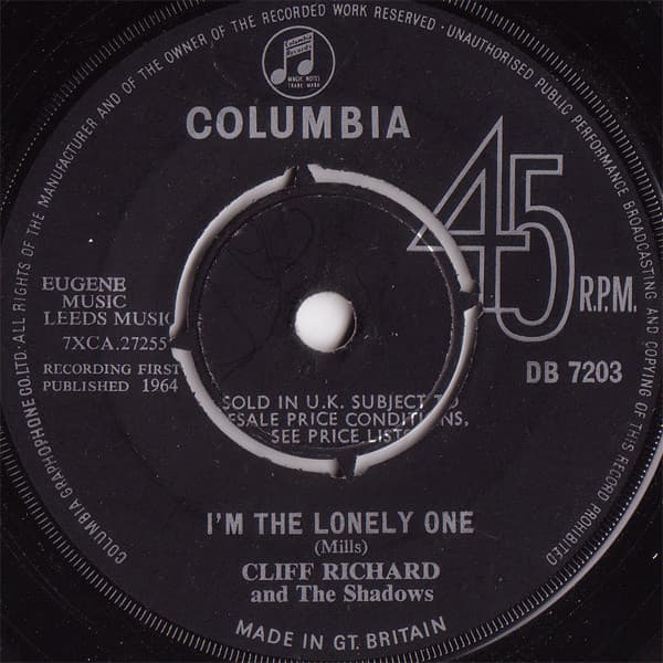 Album Cover Art for I'm The Lonely One