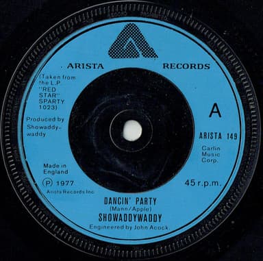 Album Cover Art for Dancin' Party