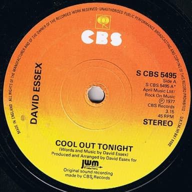 Album Cover Art for Cool Out Tonight
