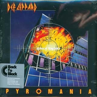 Album Cover Art for Pyromania