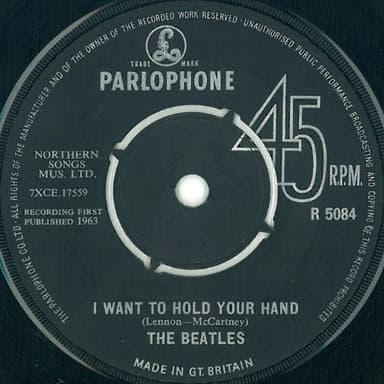 Album Cover Art for I Want To Hold Your Hand