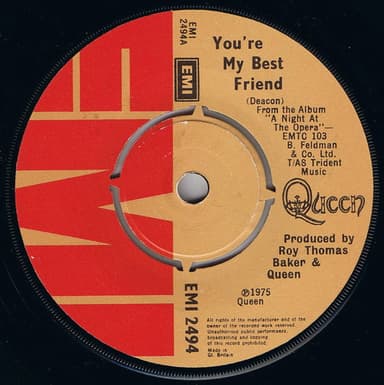Album Cover Art for You're My Best Friend
