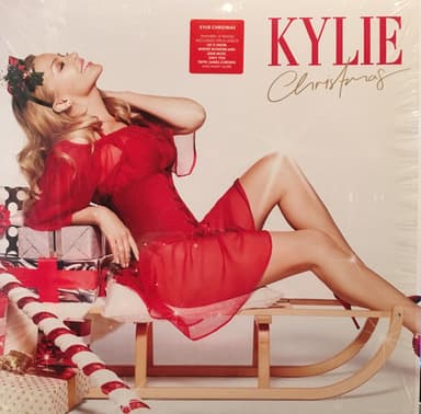 Album Cover Art for Kylie Christmas