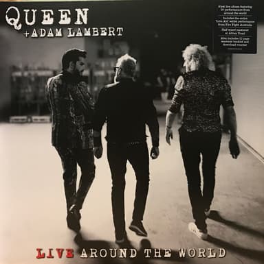 Album Cover Art for Live Around The World
