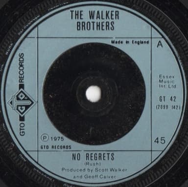 Album Cover Art for No Regrets
