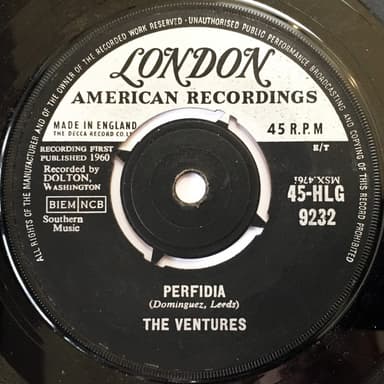 Album Cover Art for Perfidia
