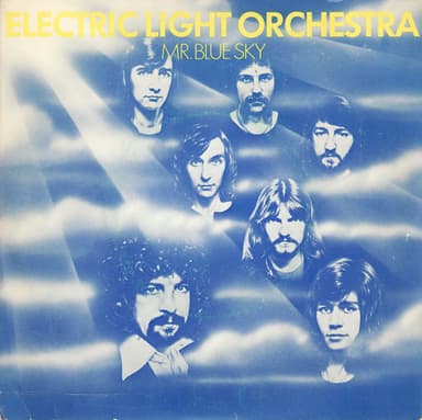 Album Cover Art for Mr. Blue Sky