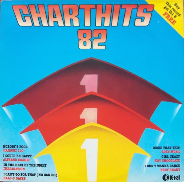 Album Cover Art for Charthits 82 Vol. 1