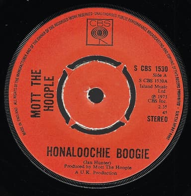 Album Cover Art for Honaloochie Boogie