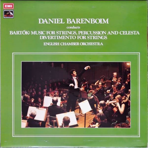 Album Cover Art for Music For Strings, Percussion And Celesta / Divertimento For Strings