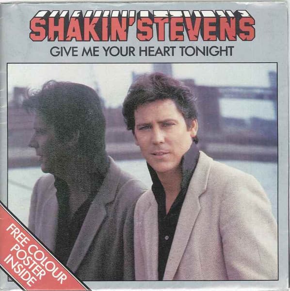 Album Cover Art for Give Me Your Heart Tonight