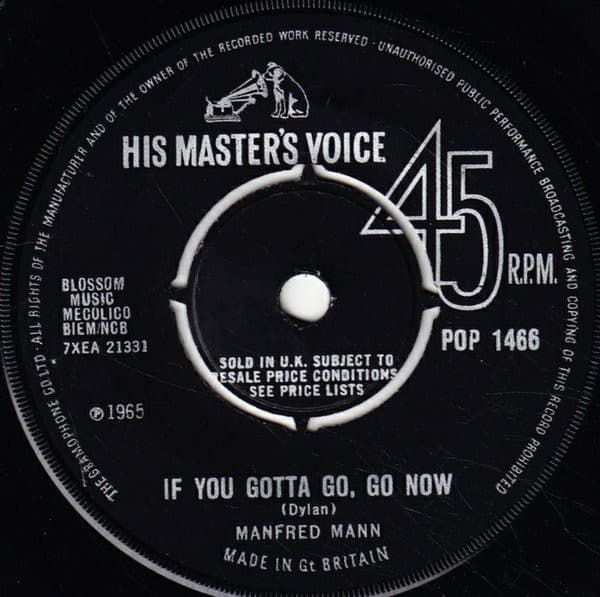 Album Cover Art for If You Gotta Go, Go Now