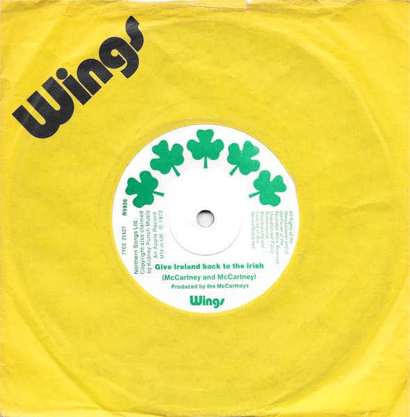 Album Cover Art for Give Ireland Back To The Irish