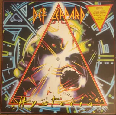 Album Cover Art for Hysteria