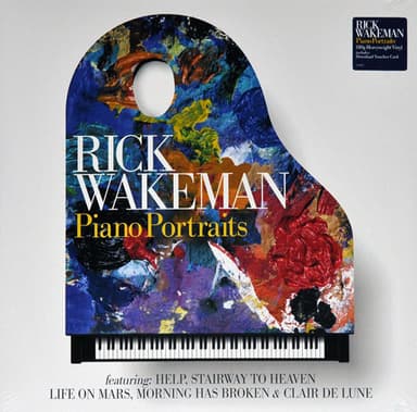 Album Cover Art for Piano Portraits