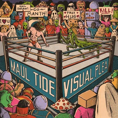 Album Cover Art for Visual Plea