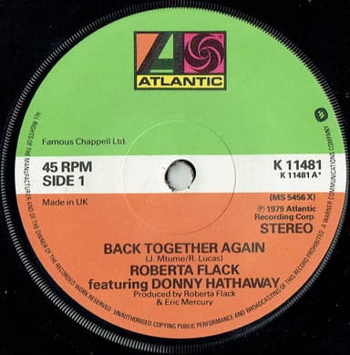 Album Cover Art for Back Together Again