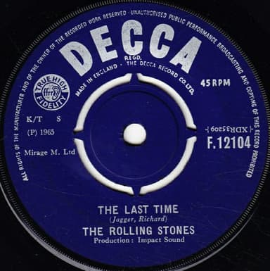 Album Cover Art for The Last Time