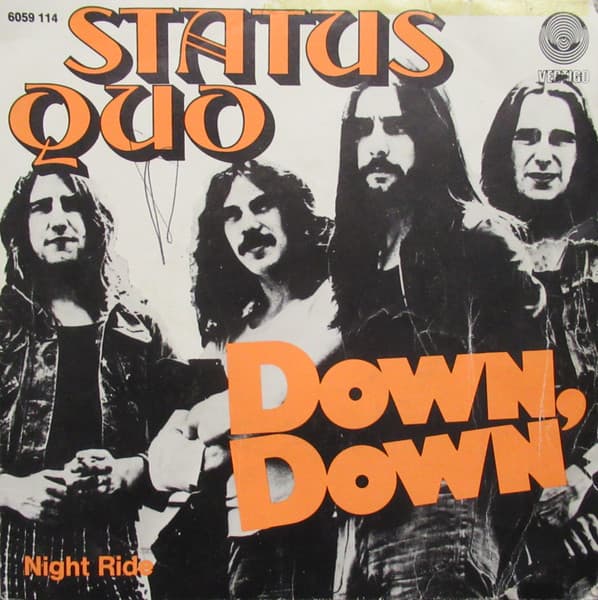 Album Cover Art for Down, Down