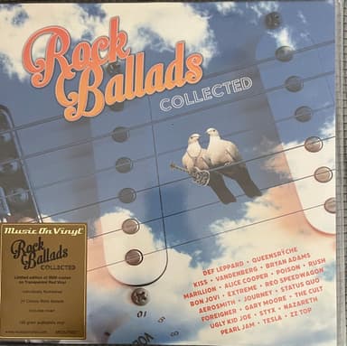 Album Cover Art for Rock Ballads Collected