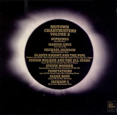 Album Cover Art for Motown Chartbusters Vol. 8
