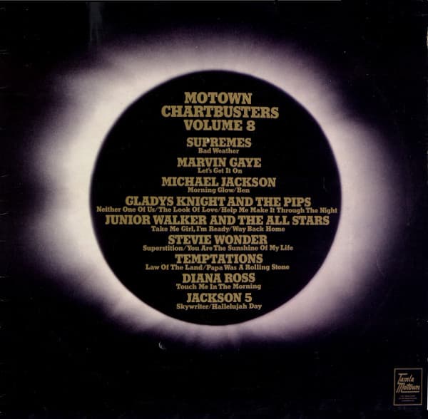 Album Cover Art for Motown Chartbusters Vol. 8