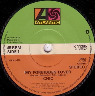 Album Cover Art for My Forbidden Lover