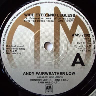 Album Cover Art for Wide Eyed And Legless
